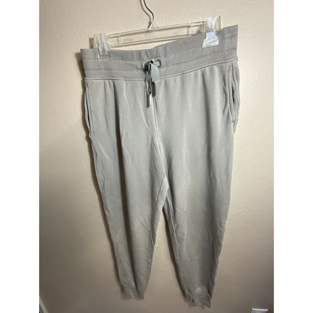 Athleta Balance Joggers Sweat Pants Tan Lounge Casual Athleisure S
